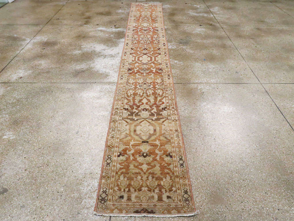 Vintage Persian Malayer Runner, No.23232 - Galerie Shabab