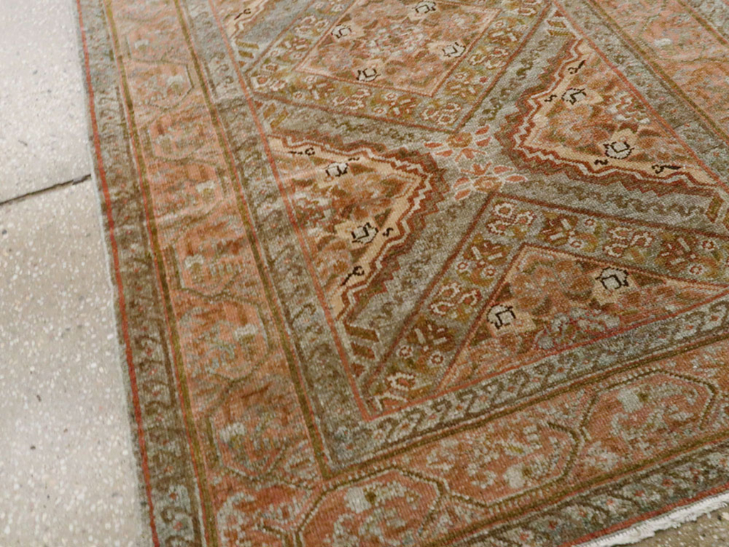 Vintage Persian Malayer Runner, No.23234 - Galerie Shabab