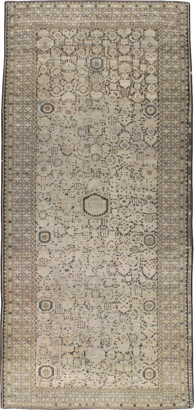 Antique Afghan Beshir Carpet, No.23236 - Galerie Shabab