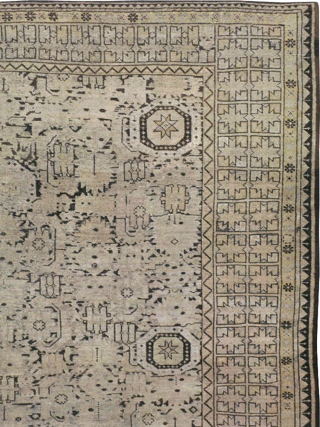 Antique Afghan Beshir Carpet, No.23236 - Galerie Shabab