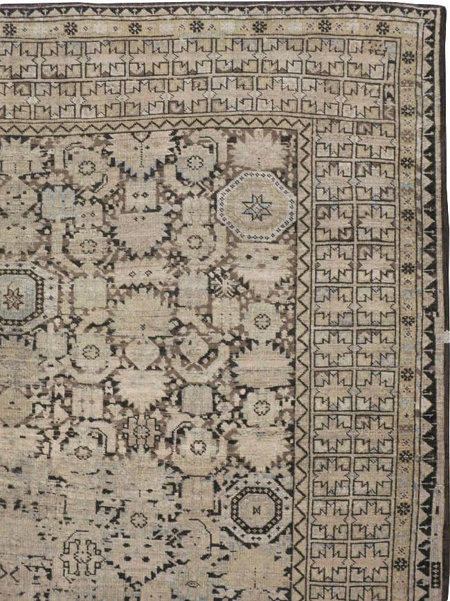 Antique Afghan Beshir Carpet, No.23236 - Galerie Shabab