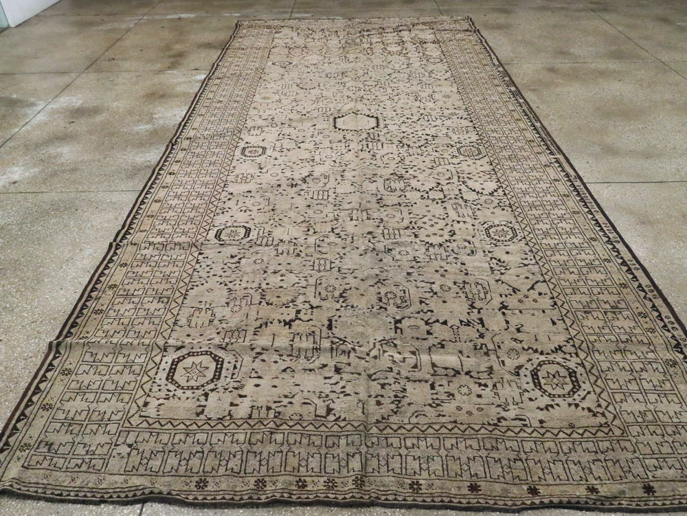 Antique Afghan Beshir Carpet, No.23236 - Galerie Shabab