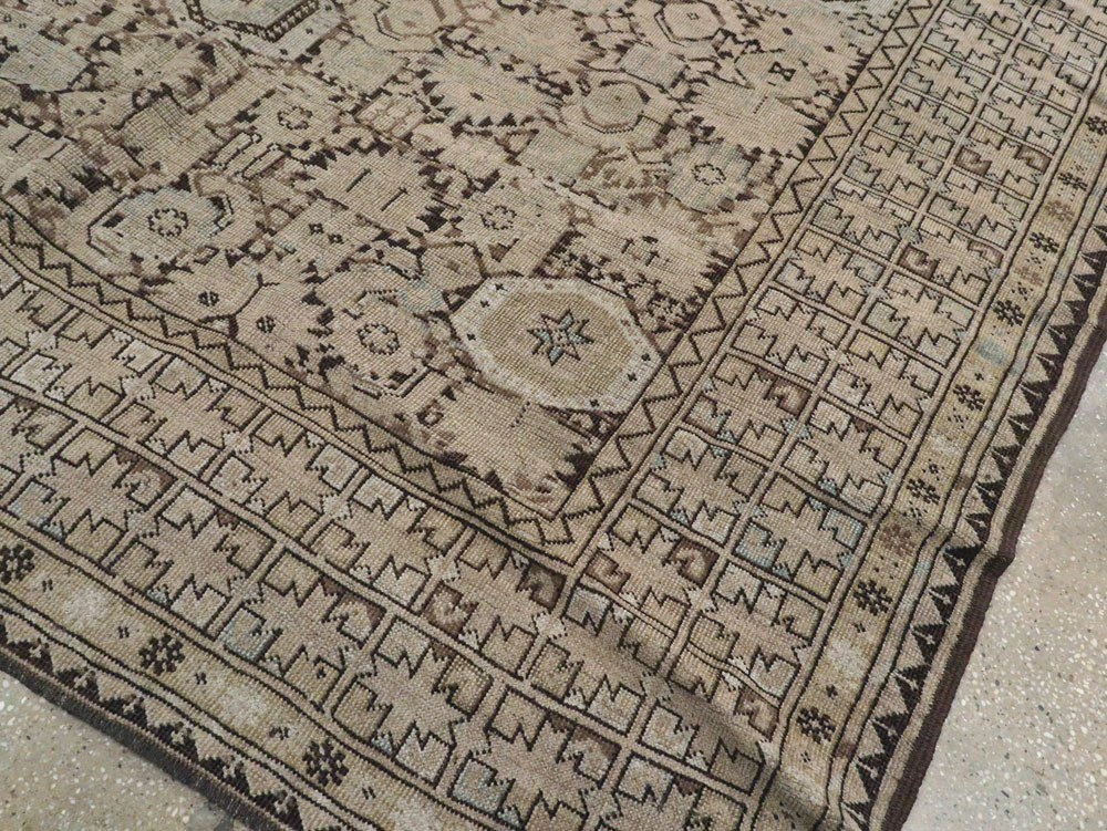 Antique Afghan Beshir Carpet, No.23236 - Galerie Shabab