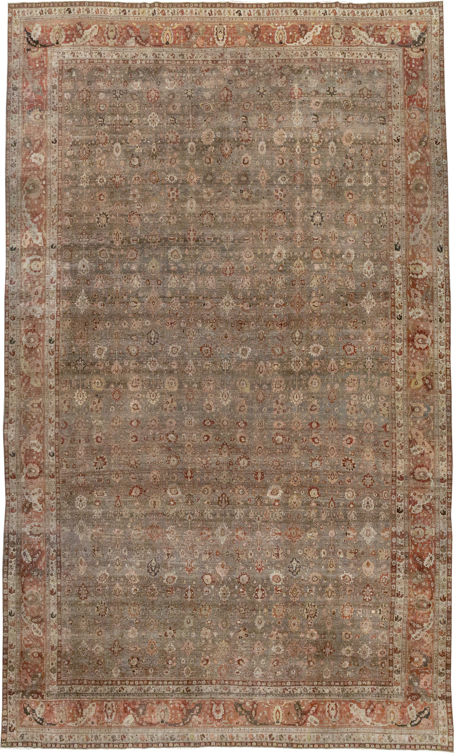 Antique Persian Bidjar Oversize Carpet, No.23237 - Galerie Shabab