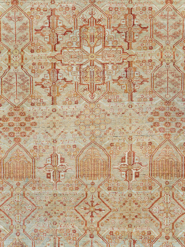 Vintage Persian Joshegan Carpet, No.23238 - Galerie Shabab