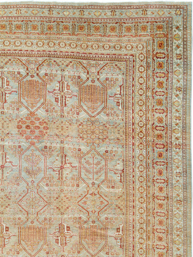Vintage Persian Joshegan Carpet, No.23238 - Galerie Shabab