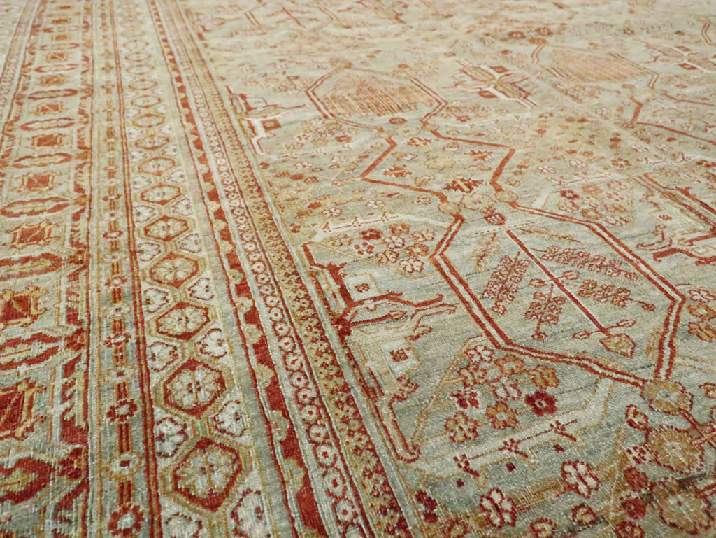 Vintage Persian Joshegan Carpet, No.23238 - Galerie Shabab