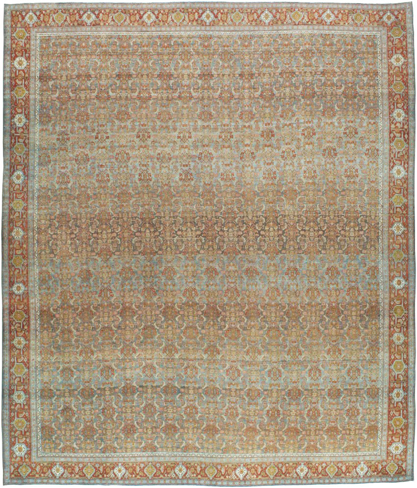 Antique Persian Senneh Carpet, No.23239 - Galerie Shabab