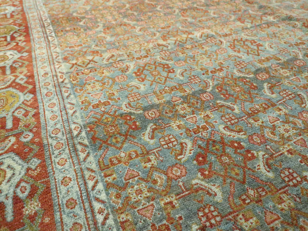 Antique Persian Senneh Carpet, No.23239 - Galerie Shabab