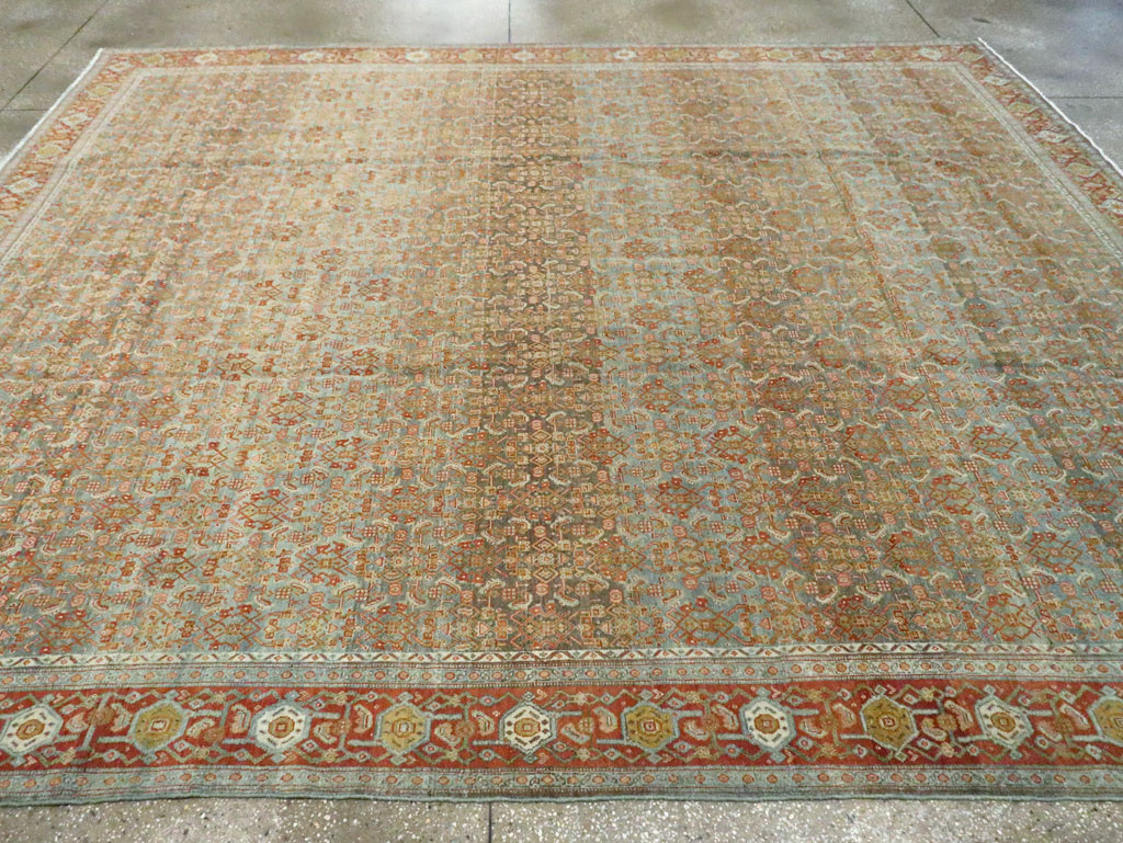 Antique Persian Senneh Carpet, No.23239 - Galerie Shabab