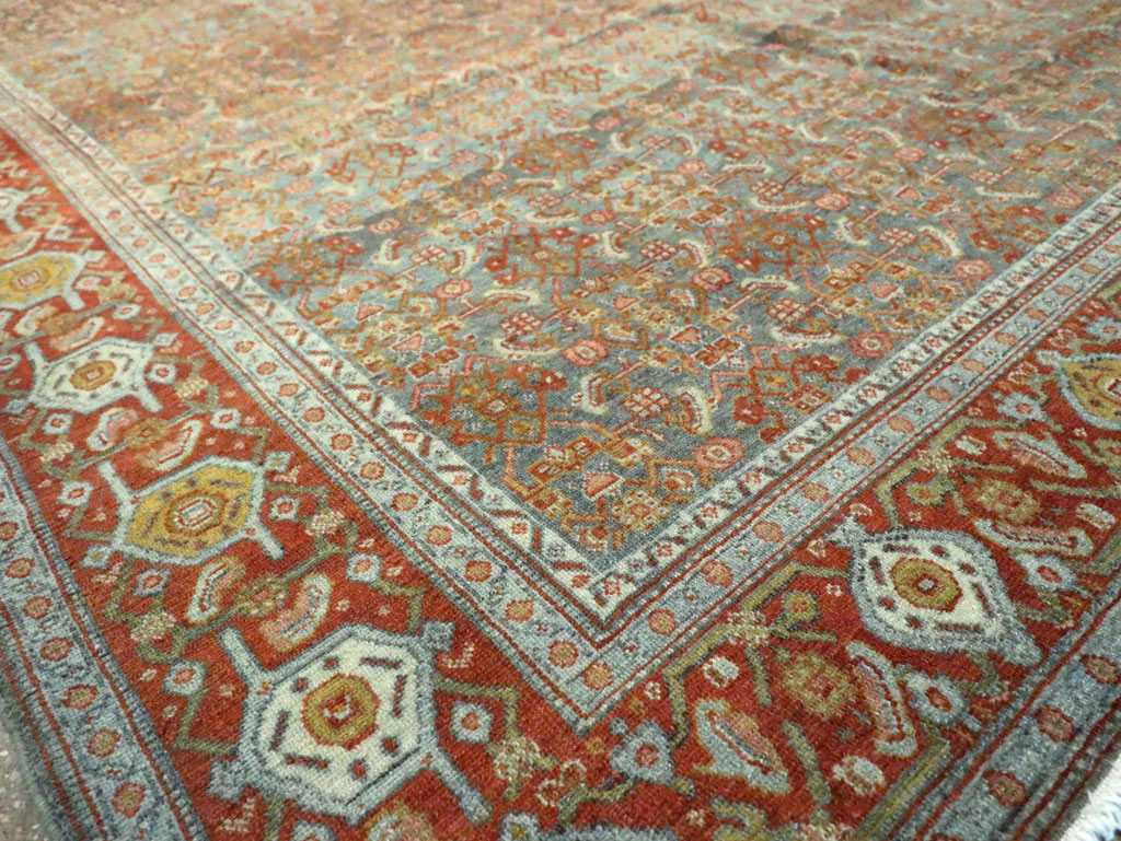Antique Persian Senneh Carpet, No.23239 - Galerie Shabab