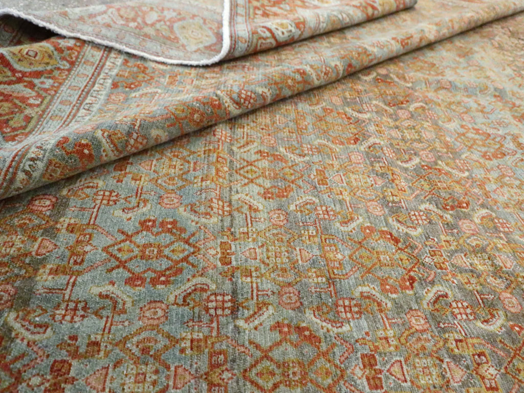 Antique Persian Senneh Carpet, No.23239 - Galerie Shabab