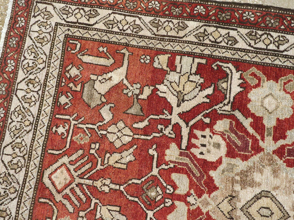 Vintage Persian Malayer Runner, No.23240 - Galerie Shabab