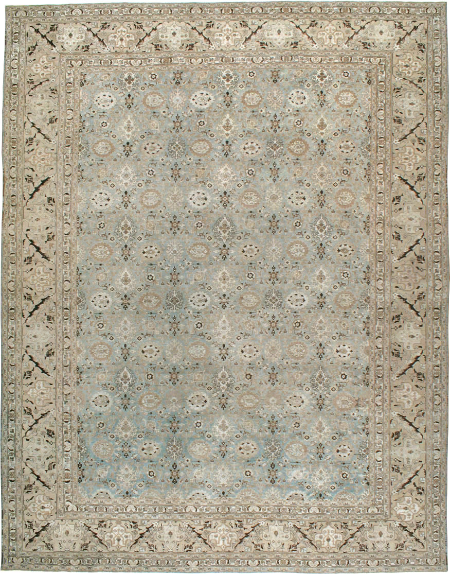 Antique Persian Tabriz Carpet, No.23242 - Galerie Shabab