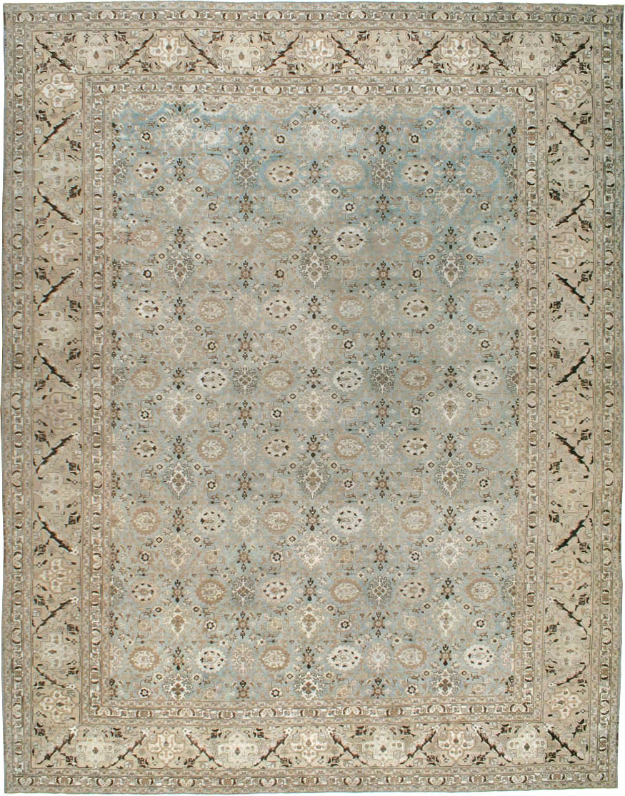 Antique Persian Tabriz Carpet, No.23242 - Galerie Shabab