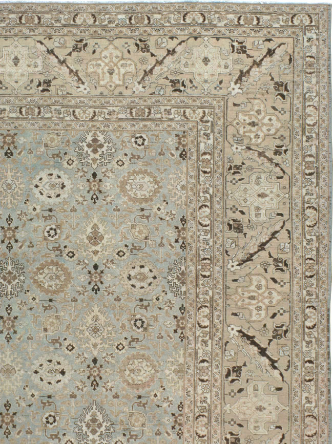 Antique Persian Tabriz Carpet, No.23242 - Galerie Shabab