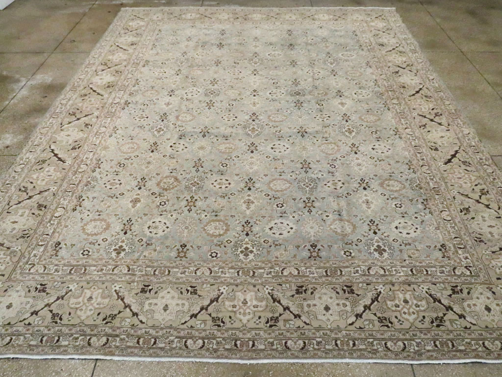 Antique Persian Tabriz Carpet, No.23242 - Galerie Shabab