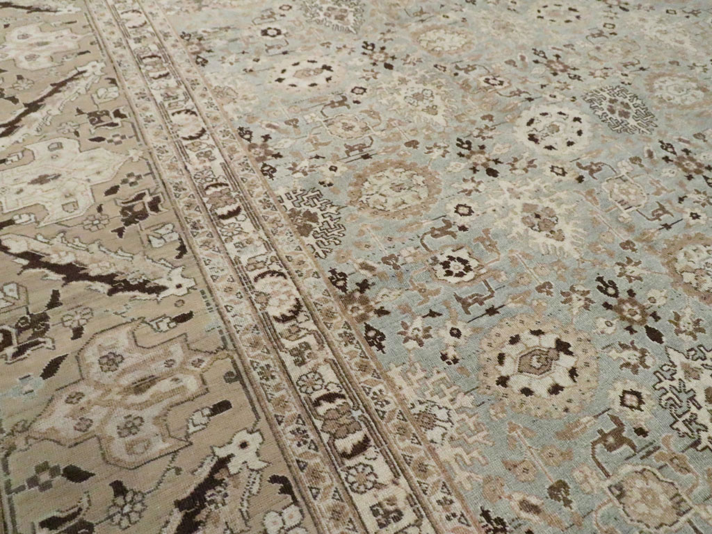 Antique Persian Tabriz Carpet, No.23242 - Galerie Shabab