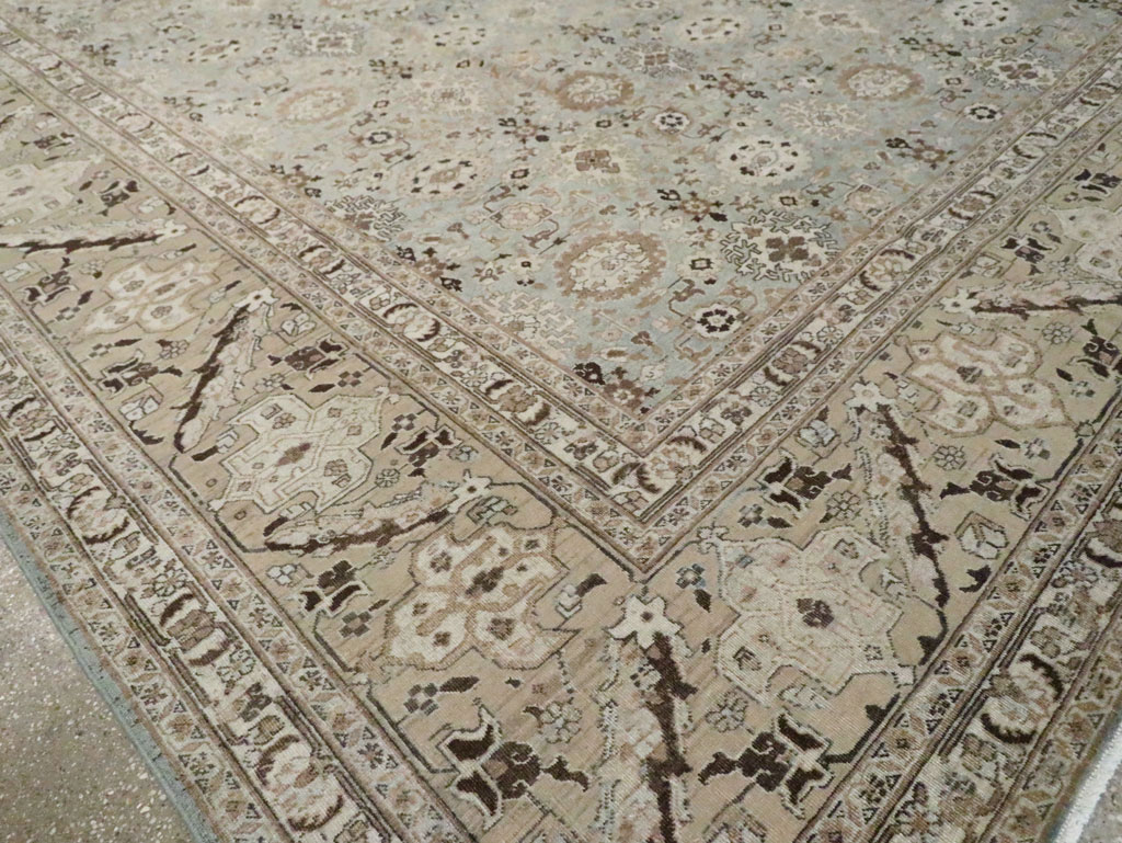 Antique Persian Tabriz Carpet, No.23242 - Galerie Shabab