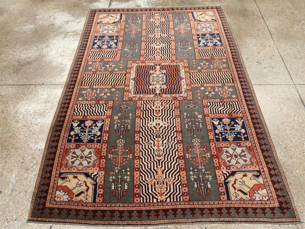 Antique Indian Lahore Rug, No.23244 - Galerie Shabab