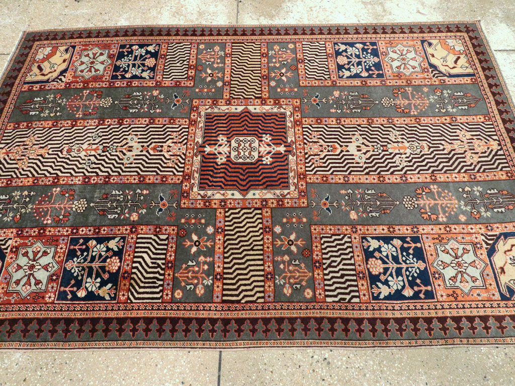 Antique Indian Lahore Rug, No.23244 - Galerie Shabab
