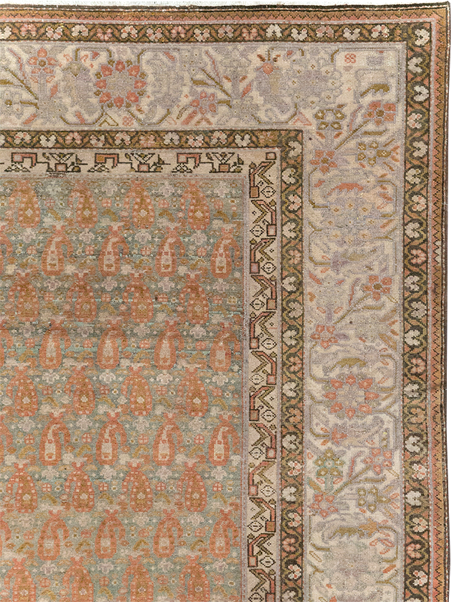 Antique Persian Malayer Gallery Carpet, No.23245 - Galerie Shabab