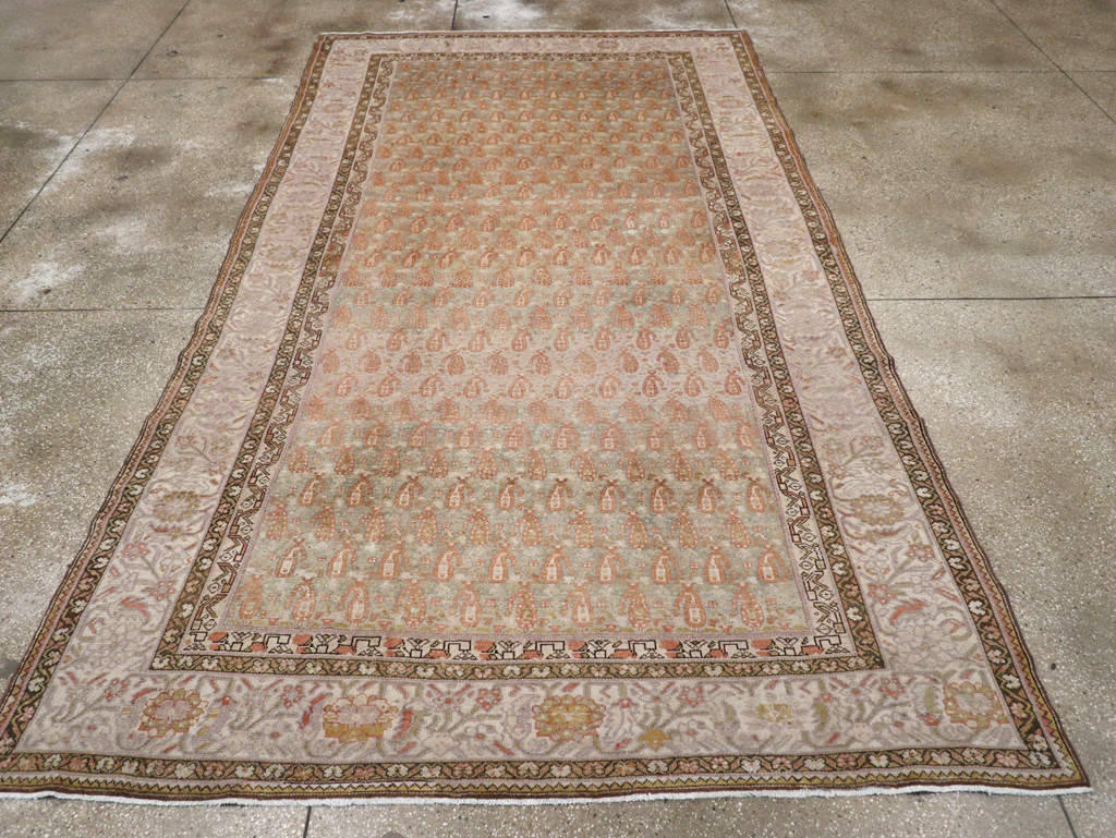 Antique Persian Malayer Gallery Carpet, No.23245 - Galerie Shabab
