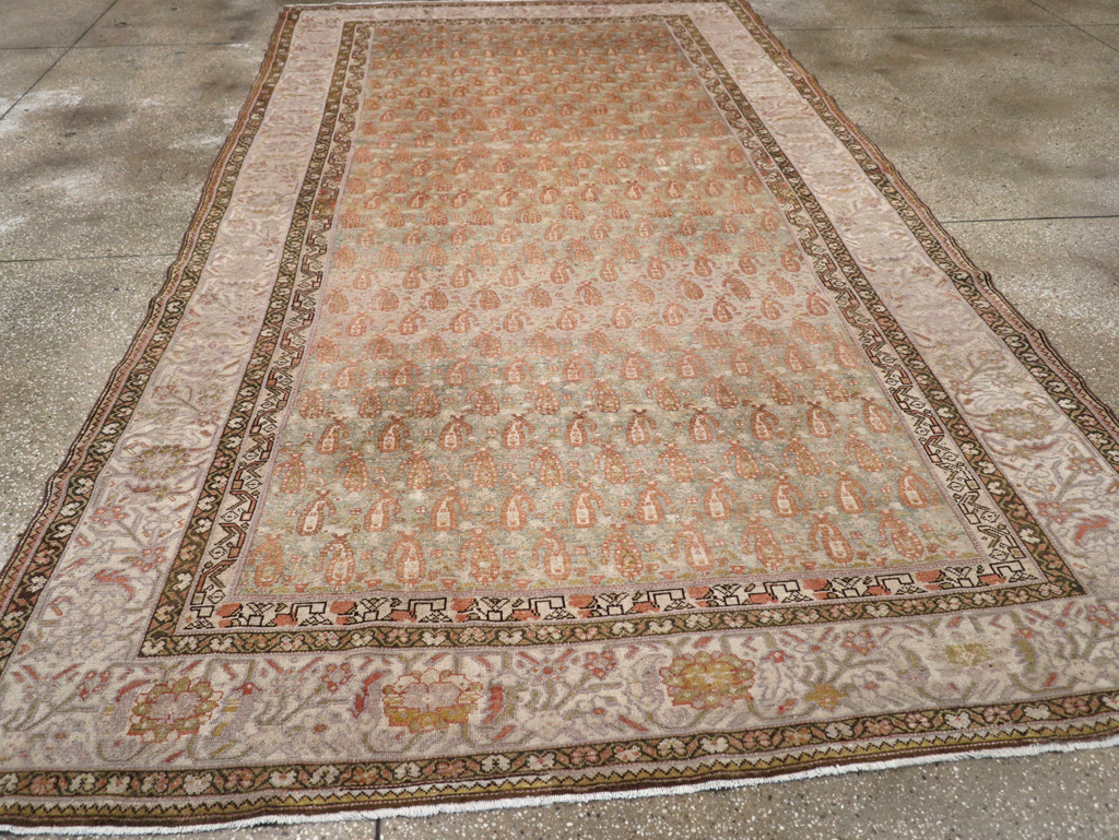 Antique Persian Malayer Gallery Carpet, No.23245 - Galerie Shabab