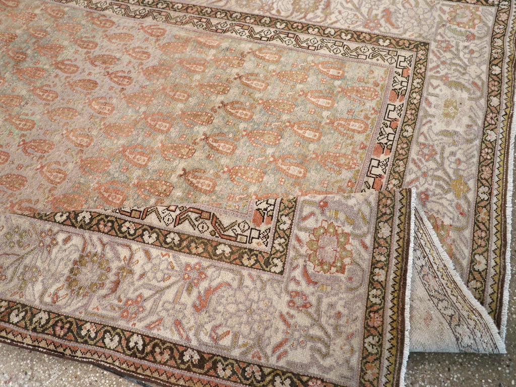 Antique Persian Malayer Gallery Carpet, No.23245 - Galerie Shabab