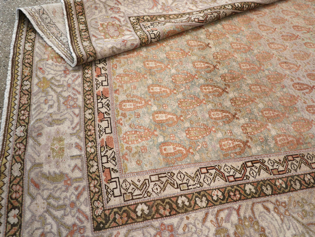 Antique Persian Malayer Gallery Carpet, No.23245 - Galerie Shabab