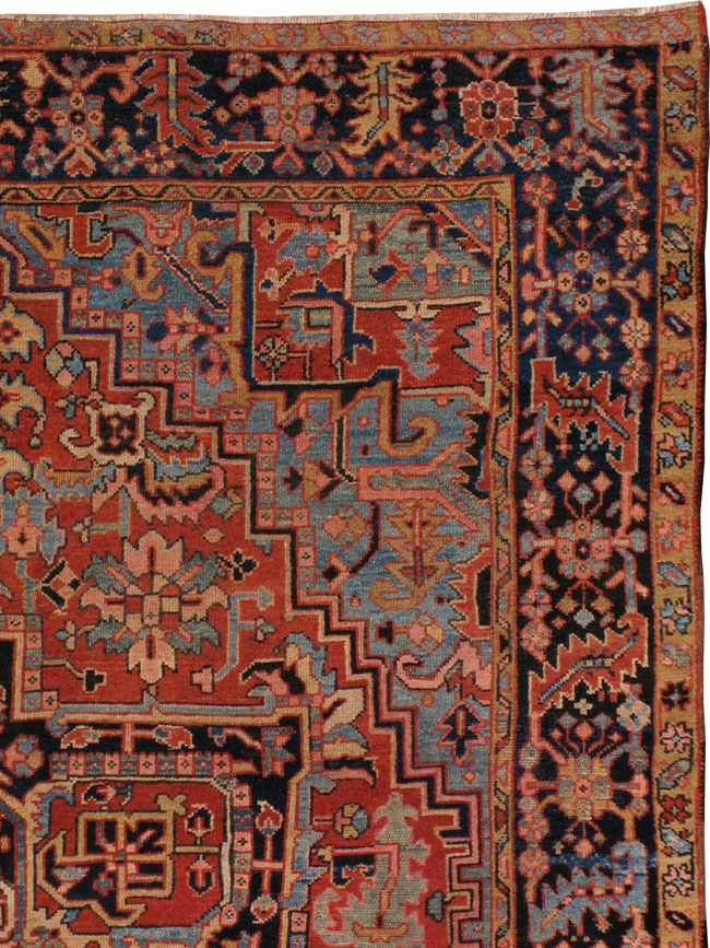 Antique Heriz Carpet, No.23247 - Galerie Shabab