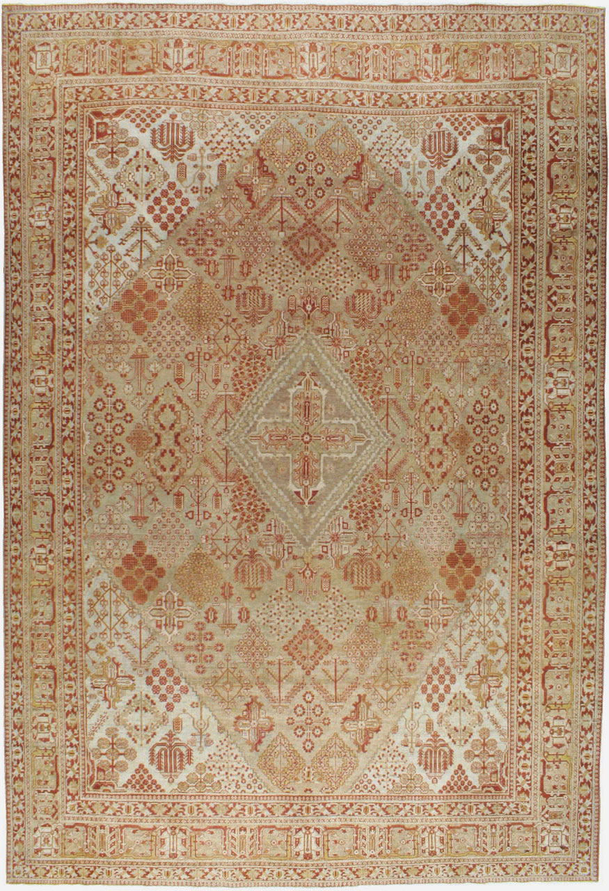 Vintage Persian Joshegan Carpet, No.23253 - Galerie Shabab