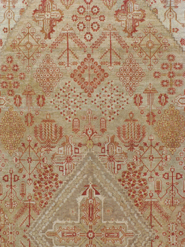 Vintage Persian Joshegan Carpet, No.23253 - Galerie Shabab