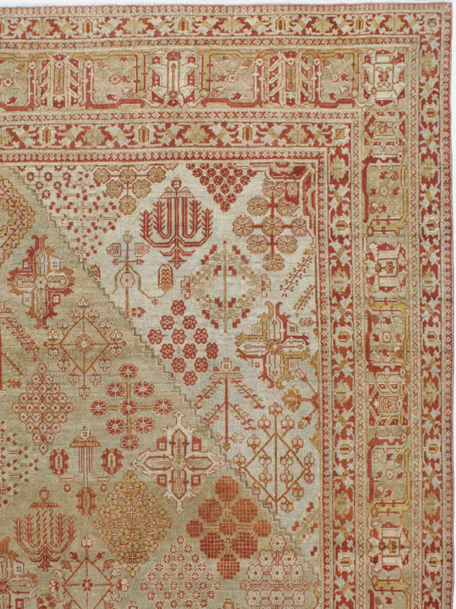 Vintage Persian Joshegan Carpet, No.23253 - Galerie Shabab