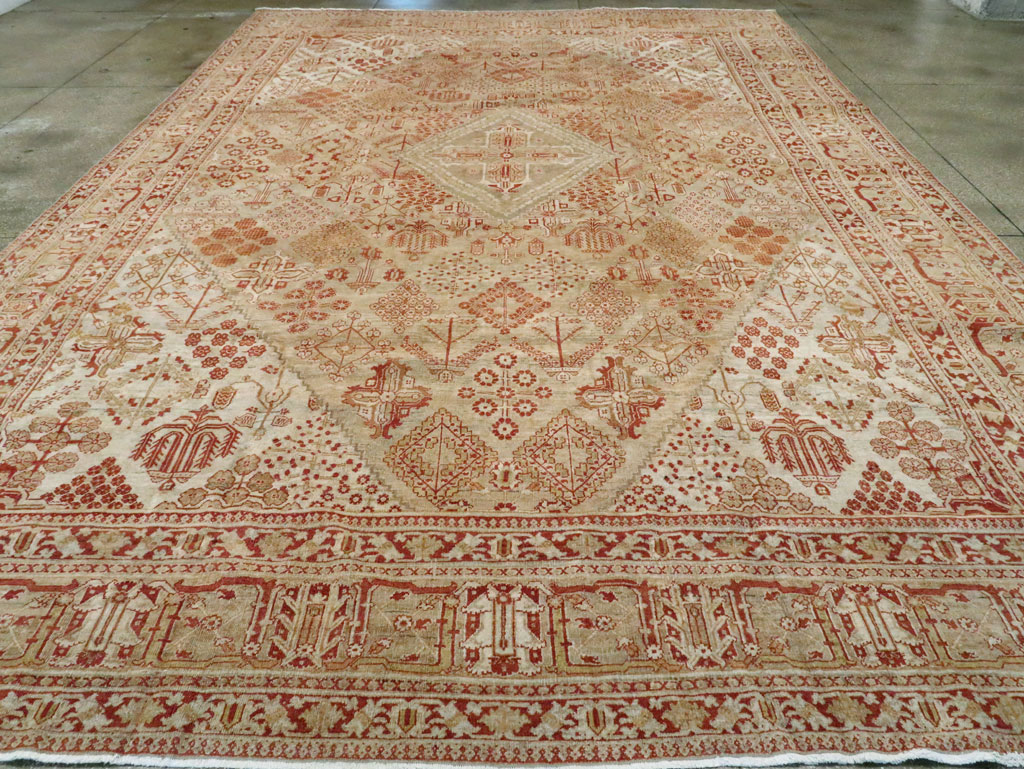 Vintage Persian Joshegan Carpet, No.23253 - Galerie Shabab