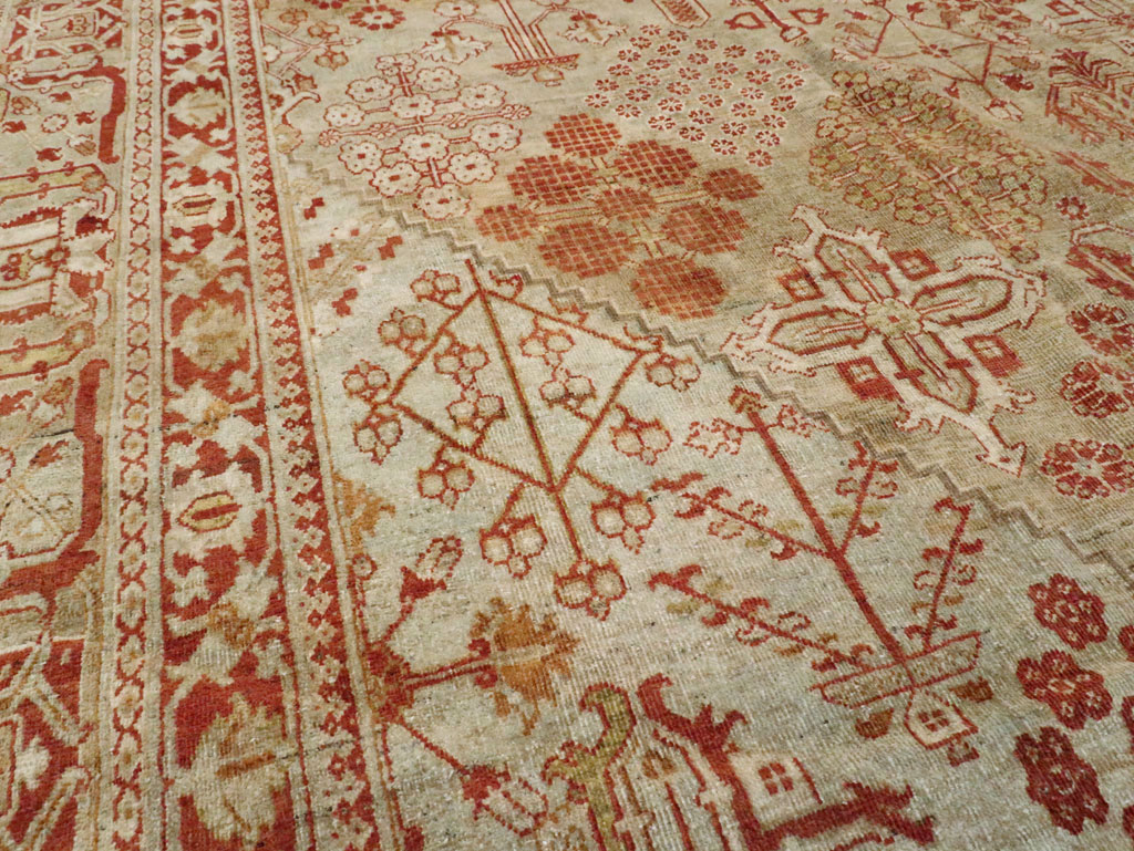 Vintage Persian Joshegan Carpet, No.23253 - Galerie Shabab