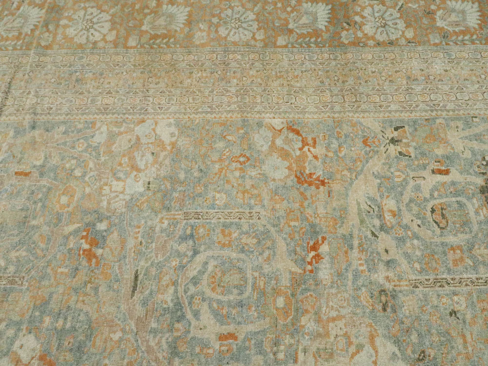 Antique Persian Senneh Tabriz Carpet, No.23255 - Galerie Shabab