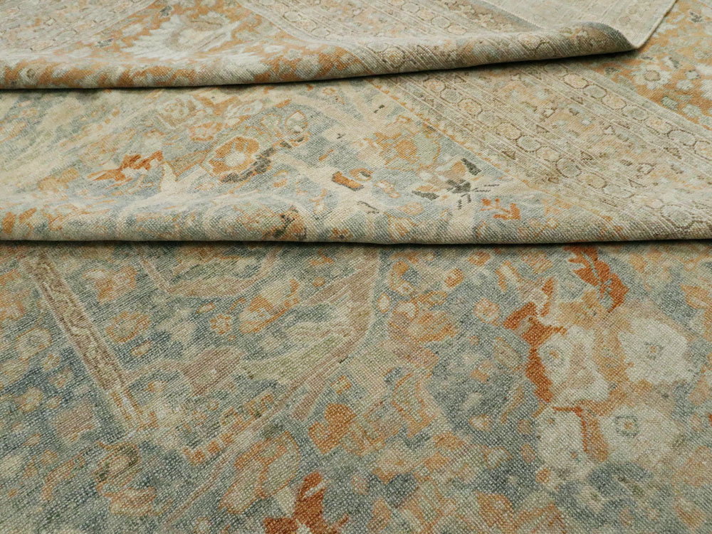 Antique Persian Senneh Tabriz Carpet, No.23255 - Galerie Shabab