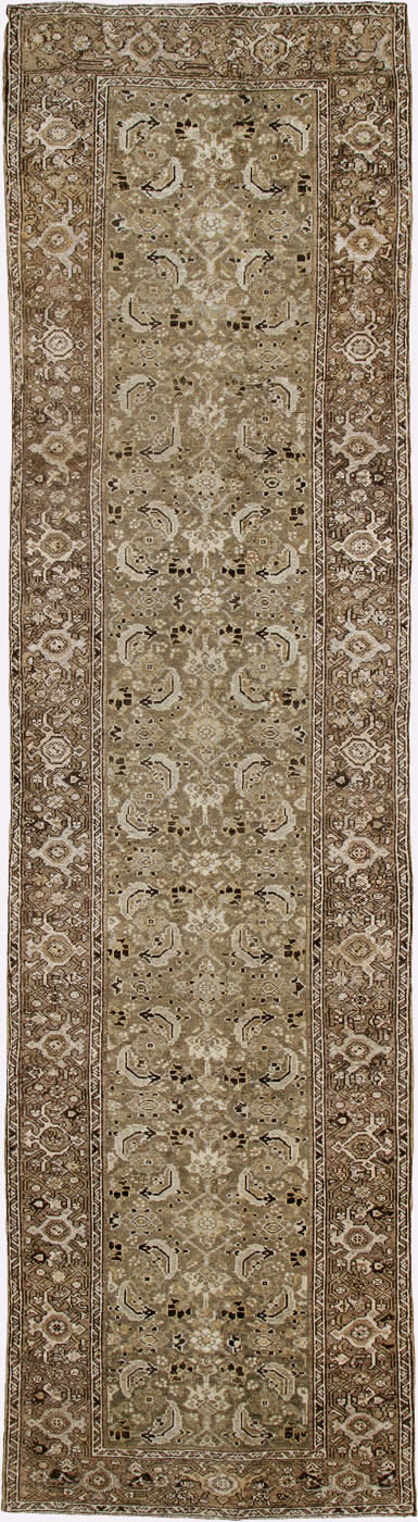 Vintage Persian Malayer Runner, No.23256 - Galerie Shabab