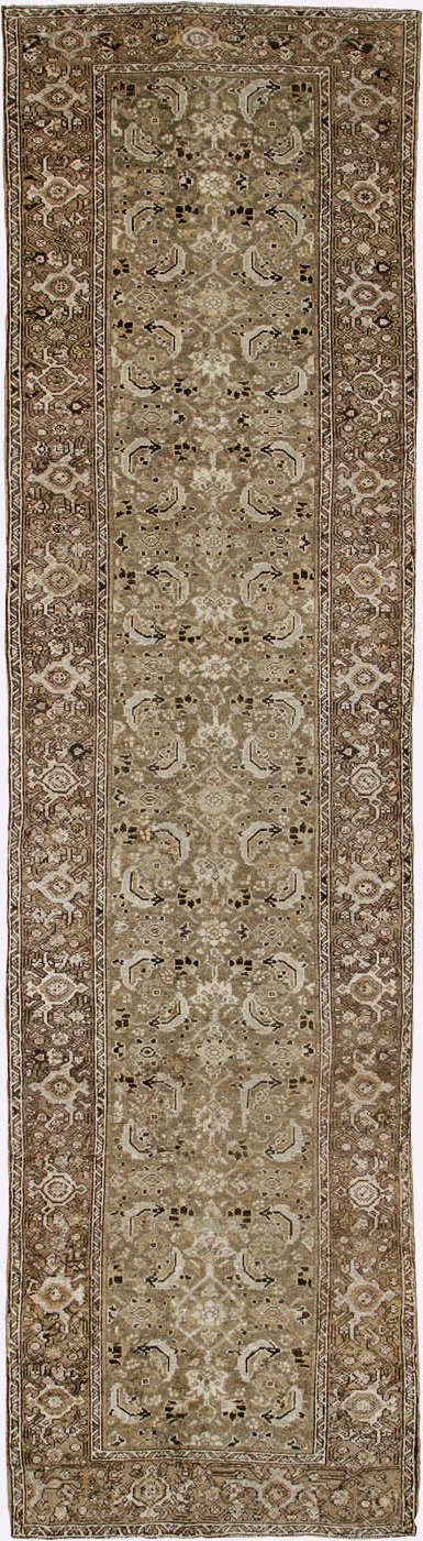 Vintage Persian Malayer Runner, No.23256 - Galerie Shabab