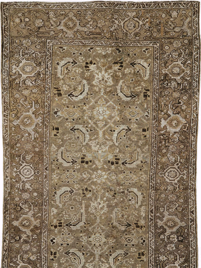 Vintage Persian Malayer Runner, No.23256 - Galerie Shabab