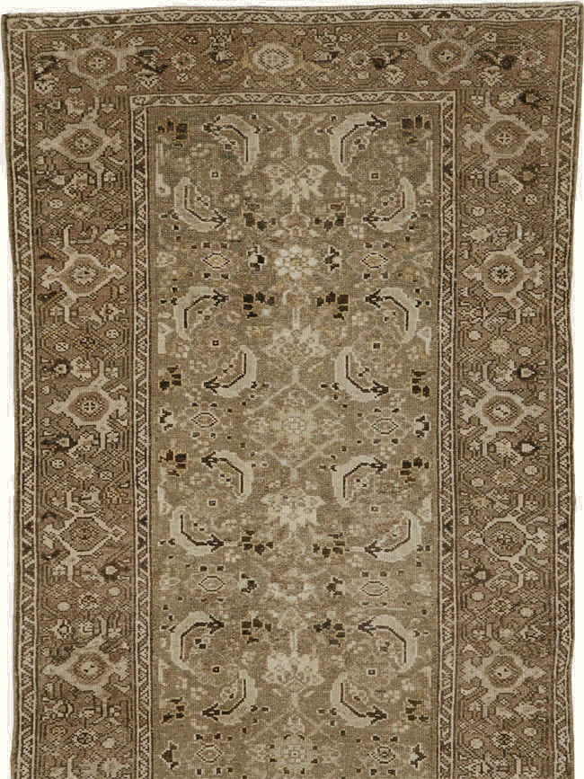 Vintage Persian Malayer Runner, No.23256 - Galerie Shabab