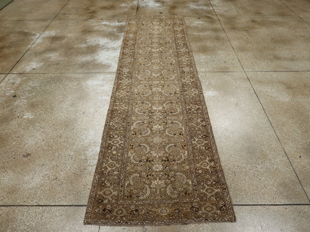 Vintage Persian Malayer Runner, No.23256 - Galerie Shabab