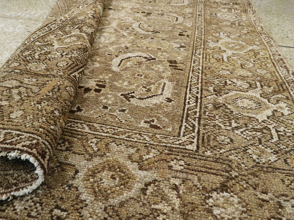 Vintage Persian Malayer Runner, No.23256 - Galerie Shabab