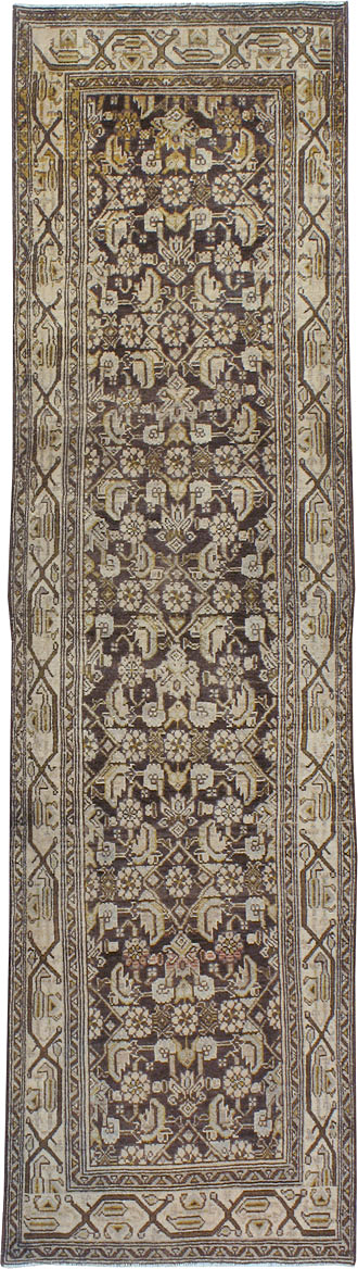 Vintage Persian Malayer Runner, No.23257 - Galerie Shabab