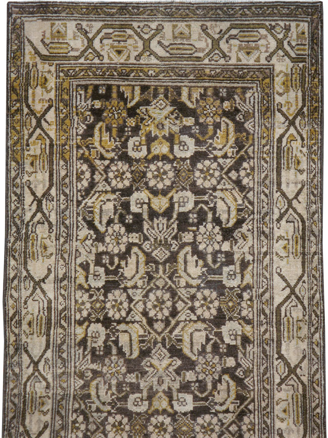 Vintage Persian Malayer Runner, No.23257 - Galerie Shabab