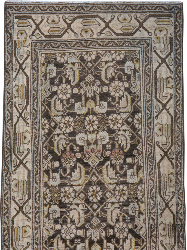 Vintage Persian Malayer Runner, No.23257 - Galerie Shabab