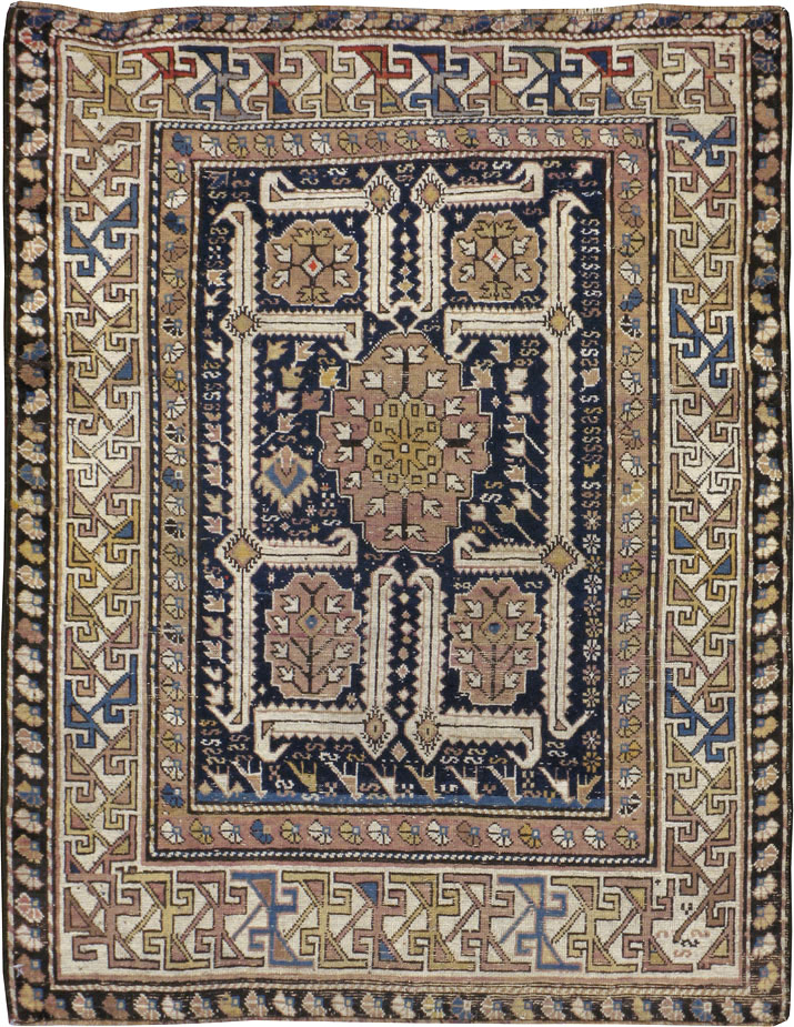 Antique Caucasian Shirvan Rug, No.23258 - Galerie Shabab