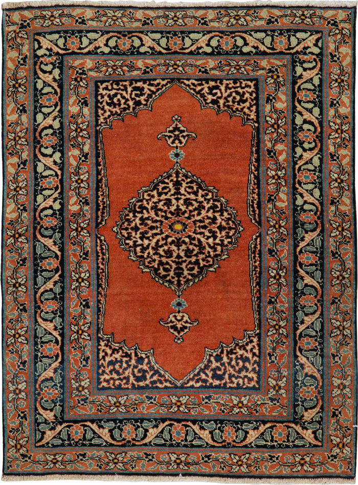 Antique Tabriz Hagi Jalili Rug, No.23260 - Galerie Shabab
