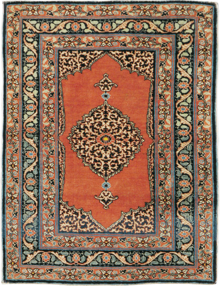 Antique Persian Tabriz Hagi Jalili Rug, No.23261 - Galerie Shabab